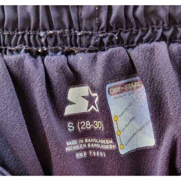Starter Dri-Star Swim Trunks Shorts Mens Small S 28-30 Navy Dark Blue Athletic - Picture 5 of 8